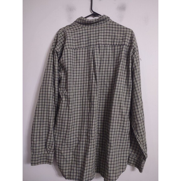 J.Crew Shirt Plaid Button Down Buffalo Check Size XL Long Sleeve - Picture 4 of 6